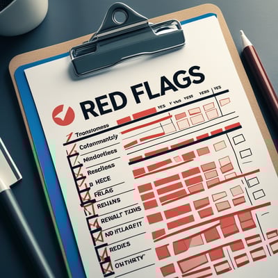 Red Flags Are Real: 7 Signs She’s Not Right for You
